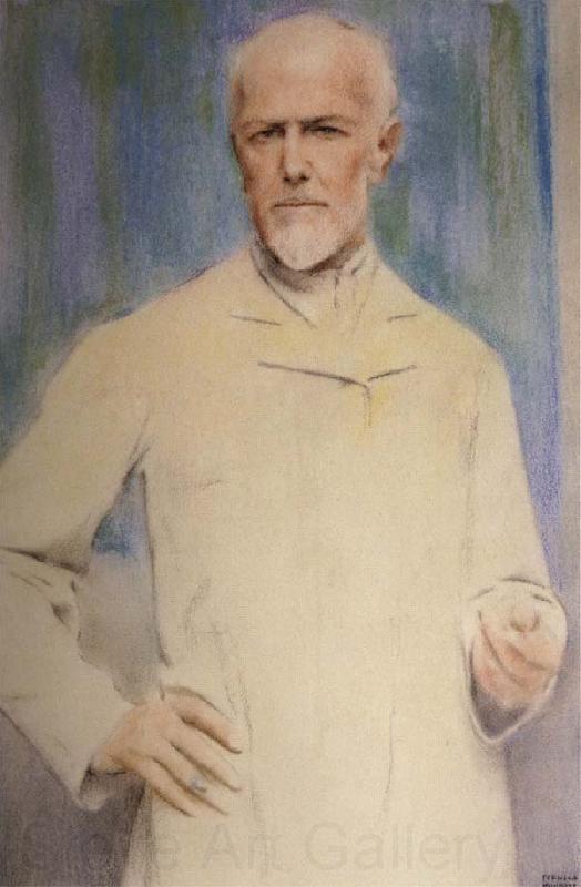 Fernand Khnopff Self-Portrait Norge oil painting art
